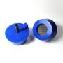 Ticon 903-71045-0000 Industries Tig Aesthetics 1.5in Pipe / 1.5in Header Silicone Purge Plug - Blue