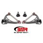 BMR Suspension AA015H A-arms, Upper, DOM, Non-adjustable, Polyurethane Bushings