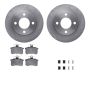Dynamic Friction 6512-73124 Rotor Kit