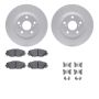 Dynamic Friction 4512-76138 Rotor Kit
