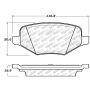 Stoptech 305.13770 Street Select Brake Pads - Rear