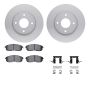 Dynamic Friction 4612-67004 Rotor Kit