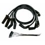 Moroso 27380 2017+ Harley-Davidson Milwaukee 8 Spiral Core Wire Set - Black
