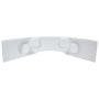 ALLSTAR PERFORMANCE ALL23242 Fiberglass Curved Dash Panel White