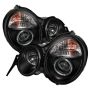 SPYDER 5011275 Projector Headlights - LED Halo - Black