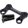 ALLSTAR PERFORMANCE ALL55071 Front Brake Mount Kit 10-7/8 Rotor Black