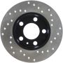 Stoptech 128.33057R 00-06 Audi TT Right Rear Drilled Rotor