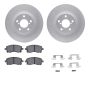 Dynamic Friction 4512-13048 Rotor Kit