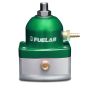 Fuelab 515 EFI Adjustable FPR 25-90 PSI (2) -10AN In (1) -6AN Return - Green