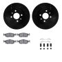 Dynamic Friction 8612-07001 Rotor Kit