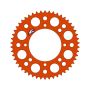 Renthal 518U-420-48GPOR 2025 KTM 65 Rear Chain Wheel - Orange 420-48GP Teeth