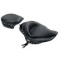 Mustang Motorcycle 76501 Mustang 04-21 Harley Sportster Standard Touring Passenger Seat w/Studs - Black