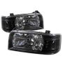SPYDER 5012494 Crystal Headlights - Black
