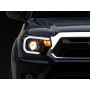 Raxiom TT21849 12-15 Toyota Tacoma Axial Series Projector Headlights w/ LED Bar- Blk Housing (Clear Lens)
