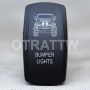 SPOD 860615 Rocker TJ Bumper Lights Switch