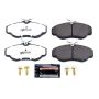 PowerStop Z36-676 PowerStop - Z36 Truck and SUV Carbon-Fiber Ceramic Brake Pads with Hardware Kit