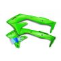 Cycra 1CYC-1867-72 16-18 Kawasaki KX450F Powerflow Radiator Shrouds - OEM Green