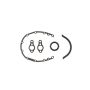 COMETIC GASKETS CAGC5051 SBC Timing Cover Gasket Set w/Thick Front Seal