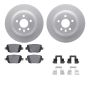 Dynamic Friction 4612-27017 Rotor Kit