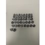 EGR Injection Molded Chrome Push In Bolt Kit
