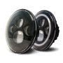 DV8 Offroad 07-18 Jeep Wrangler JK LED Projector Headlights w/ Angel Eyes