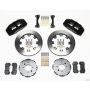 Wilwood 140-10736 Dynapro 6 Front Hat Kit 12.19in 90-99 Civic w/240 mm Disc