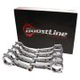 Boostline FD5933866 Connecting Rod Set, Ford Mod 4.6L & Coyote, 5.933 in. Length, ARP2000, Set of 8