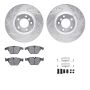 Dynamic Friction 7612-31072 Rotor Kit