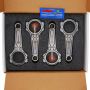 Boostline FD6012905 Connecting Rod Set, Ford Ecoboost 3.5, 125.75 mm Length, ARP2000, Set of 6