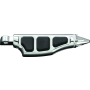 Kuryakyn 4475 Stiletto Pegs With Male Mount Chrome
