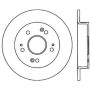 StopTech Power Slot Slotted 06-08 Honda Civic Si CRYO Rear Left Rotor