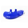 Torque Solution Turbo Inlet Hose Black: 02-07 Subaru WRX/04-18 STI/05-09 Legacy GT/04-13 FTX - Blue