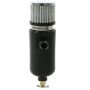 MOROSO MOR85402 Breather Tank 1qt w/10an Fitting - Poly - Black