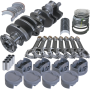 Eagle 524014185 Pontiac 400 Balanced 4.250in Stroke Street & Strip Rotating Assembly Kit