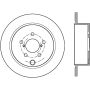 Stoptech 126.47033SR Slotted Sport Brake Rotor