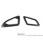 Revel GT Dry Carbon Defroster Garnish (Left & Right) 16-18 Honda Civic - 2 Pieces