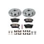 PowerStop KOE3128 OE Stock Replacement Low-Dust Ceramic Brake Pad and Rotor Kit