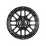 ICON 1220908150SB Alpha 20x9 8x170 0mm Offset 5in BS 125.2mm Bore Satin Black Wheel