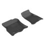 3D MAXpider 2011-2017 Ford/Lincoln Expedition/Navigator Kagu 1st Row Floormat - Black