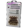 McGard (65557GDC 12X1.5 MCG 5 LUG SPLINEDRIVE KIT, GOLD W/WHL LKS CLAMSHELL)
