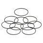 S&S Cycle 50-8094 2in ID x 2.125in OD Viton O-Ring - 10 Pack