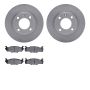 Dynamic Friction 6502-74077 Rotor Kit