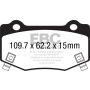 EBC Brakes DP33023C Redstuff Ceramic Low Dust Brake Pads