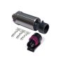 Haltech HT-010912 250 PSI Motorsport (SS Diaphragm) Fuel/Oil Pressure Sensor 1/8 NPT w/Plug & Pins