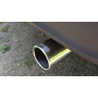 Corsa 18+ Jeep Wrangler JL 2.5in Dual Rear Exit Polished Tips Touring Axle-Back Exhaust