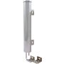 ALLSTAR PERFORMANCE ALL36151 Stainless Overflow Tank 2in x 15in