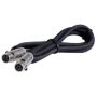 Rugged Radios CS-5P-3 Direct Headset to Intercom Straight Cable (Select Length) 3 Feet