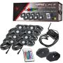 Oracle Lighting 5819-333 Bluetooth + RF ColorSHIFT Underbody Wheel Well Rock Light Kit - 8 PCS