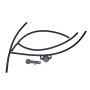 J&L 16-21 Nissan Titan 5.6L Passenger Side Oil Separator 3.0 - Black Anodized