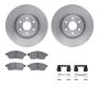 Dynamic Friction 6612-46121 Rotor Kit